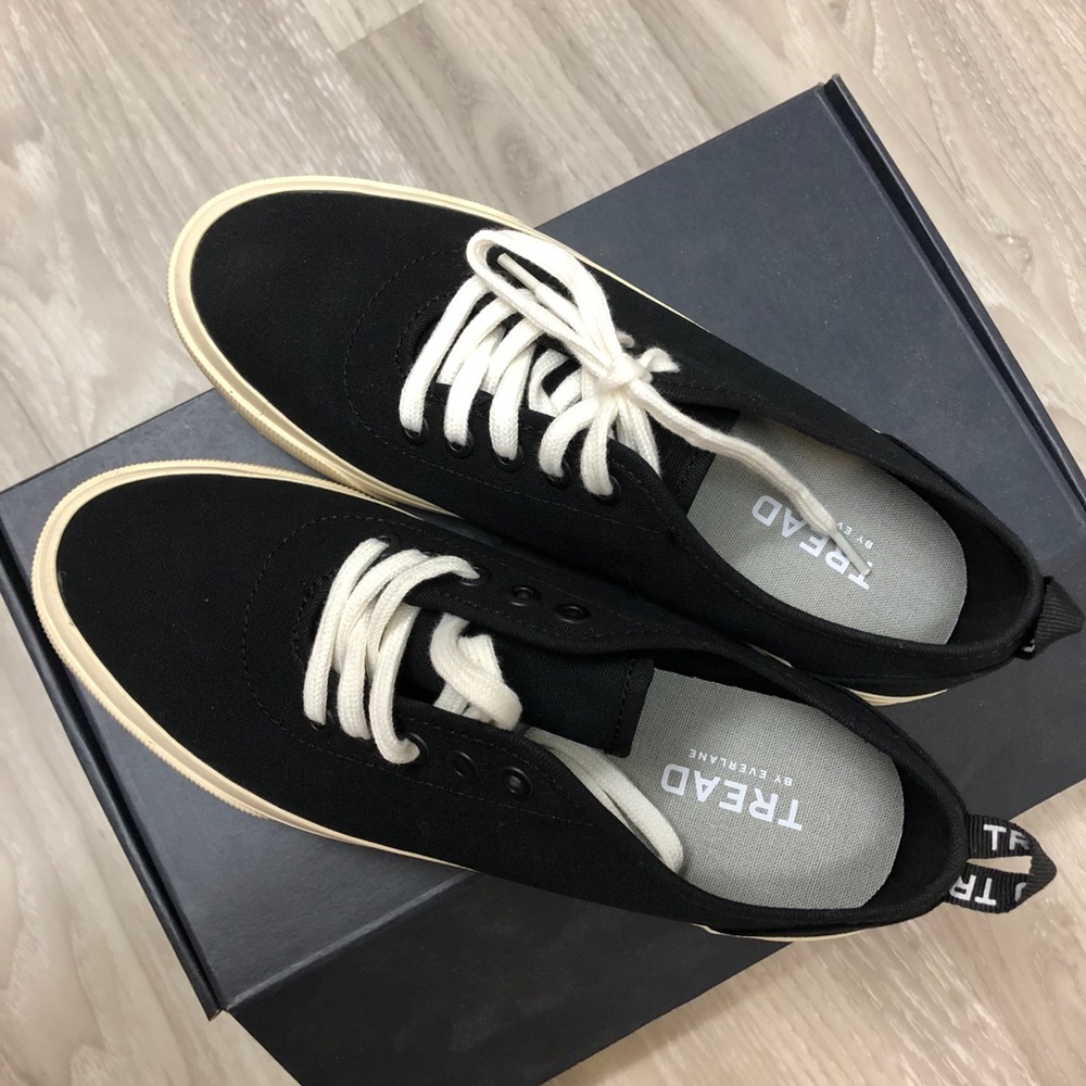 Everlane Forever Sneakers Size 6.5 in Black